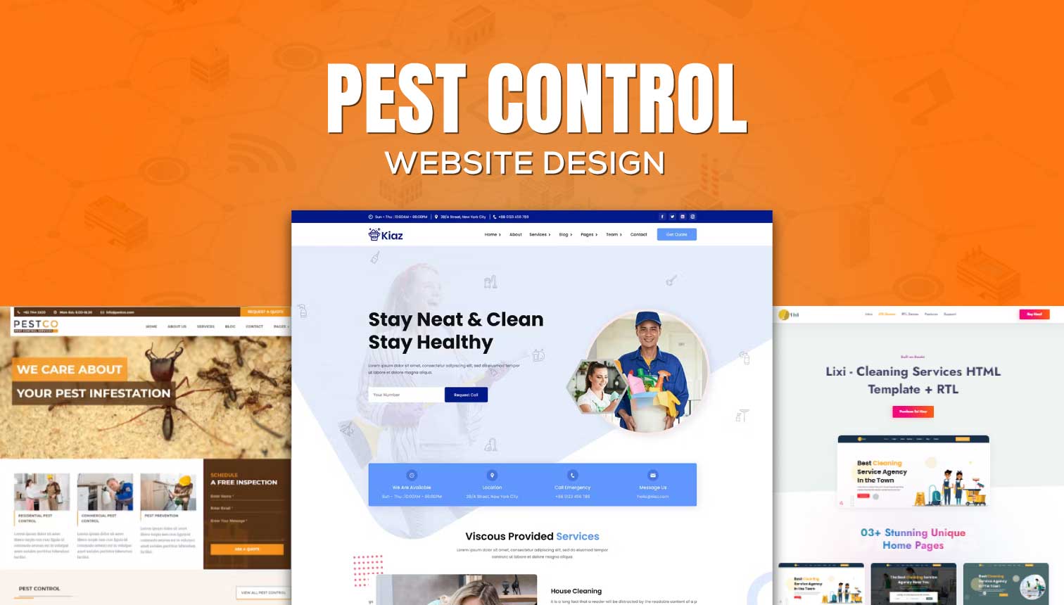 16 Best Practices For Pest Control Website Design