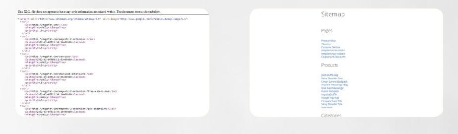 XML Sitemaps vs. HTML Sitemaps