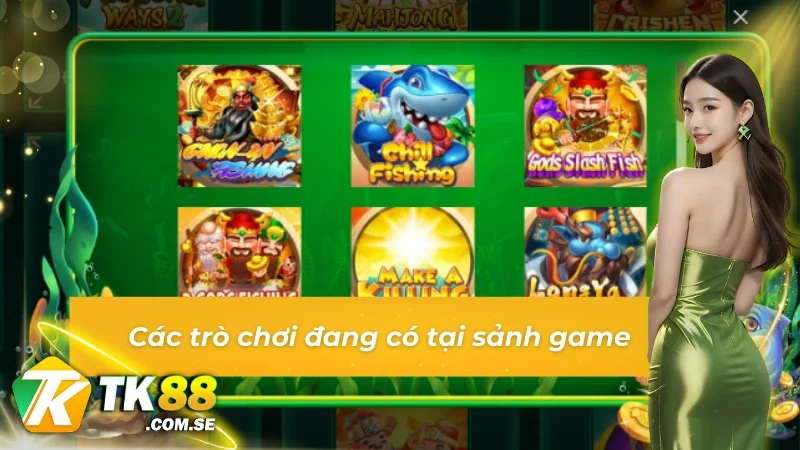 Tổng hợp các game bắn cá TP