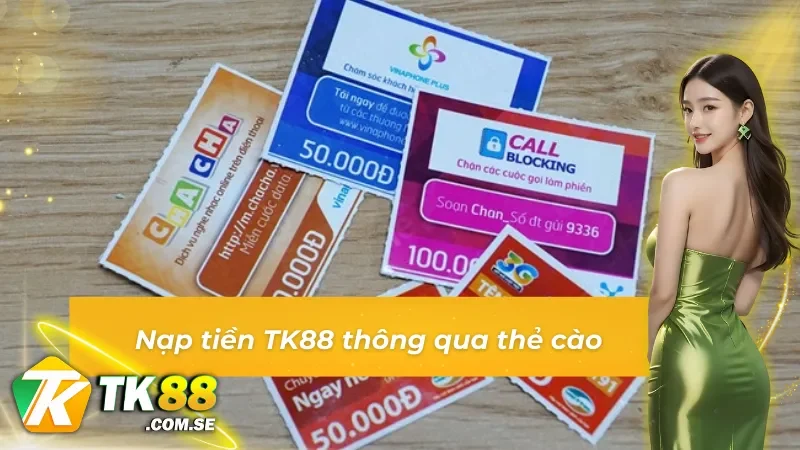 Hướng dẫn nạp tiền thành công từ thẻ cào