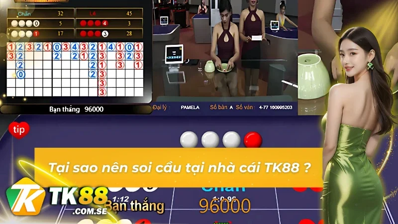 Những ưu điểm khi soi cầu xóc đĩa tại TK88 